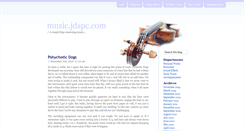 Desktop Screenshot of music.jdspc.com