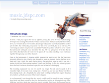 Tablet Screenshot of music.jdspc.com